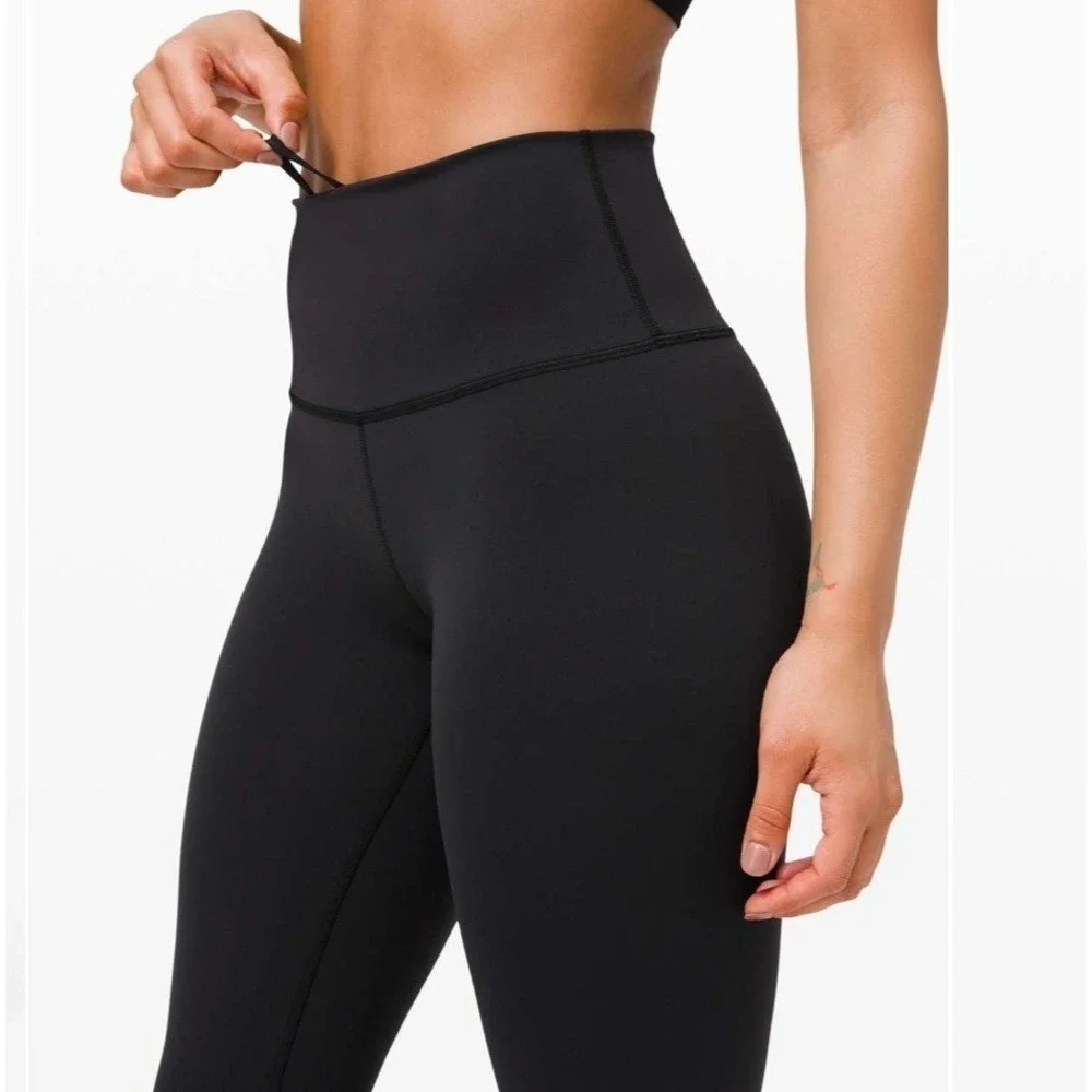 Lululemon Wunder Train High Rise Tights 28" Black Size 6 New With Tags